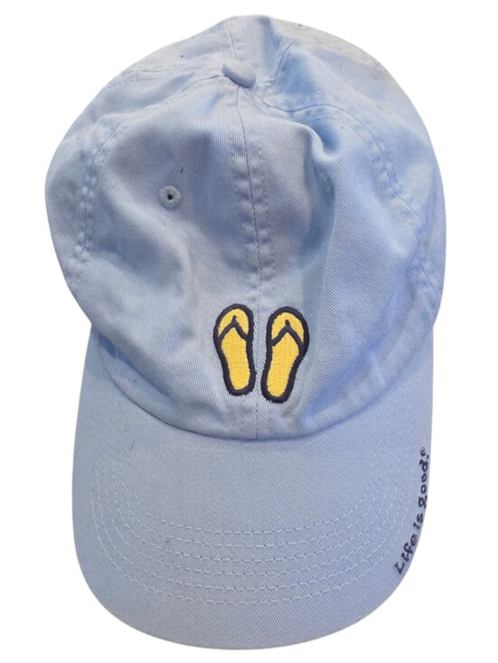 Life Is Good Accessories - Life is Good Flip-Flops A Chill Cap Beach Blue Adjustable Strap One Size